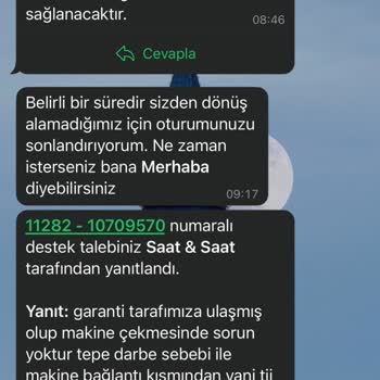 Garanti Kapsamında Olması Gereken Saat Tamiri Reddedildi, Parça Eksik Geldi