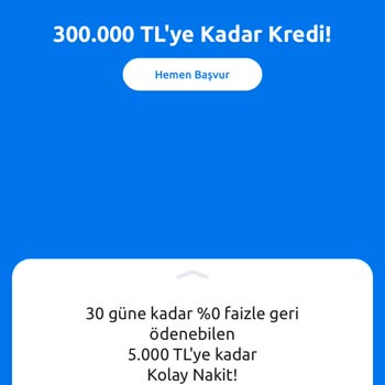 Nkolay Aktif Bank'ın Faizsiz 5000₺ Kampanyasında Sürekli Ret Ve Yetersiz Açıklama