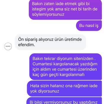Siparişim Kargoya Verilmedi, İade Talebim De Reddedildi