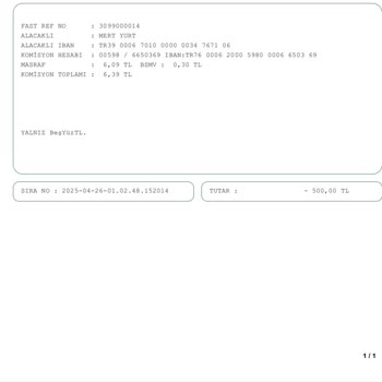 Yükleme Sonrası Geri Dönüş Yapılmıyor, Güvenim Sarsıldı