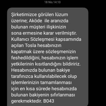 Hesabım Aniden Kapatıldı, Paramı Geri Alamıyorum