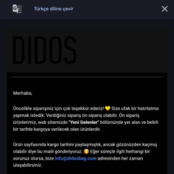 Siparişim Günlerdir Teslim Edilmedi, Bilgilendirme Yapılmıyor!