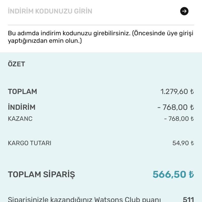 İndirimli Ürün Sepetten Silindi, Alışverişim Gerçekleşmedi