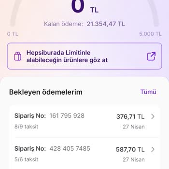 Hepsiburada Keyfi Limit Düşürme Ve Müşteri Memnuniyetsizliği
