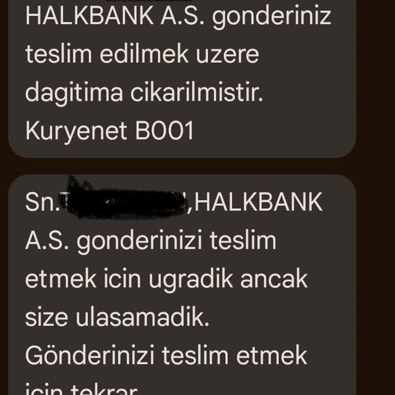 Evdeyken Teslim Edilmeyen Kargo Mağduriyeti