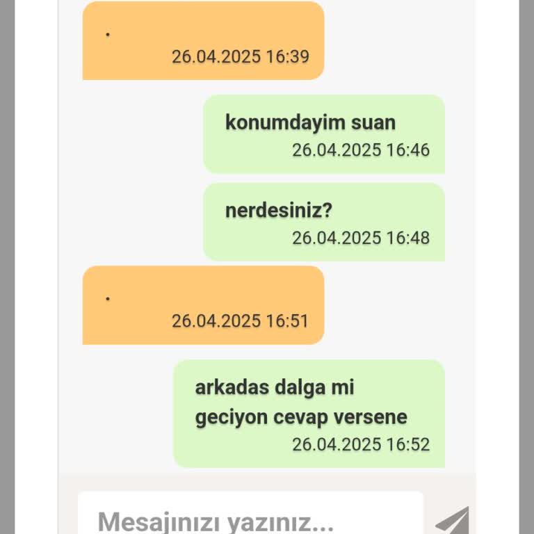 Kargo Teslimatı Sırasında İletişim Ve Ulaşım Sorunları Yaşadım