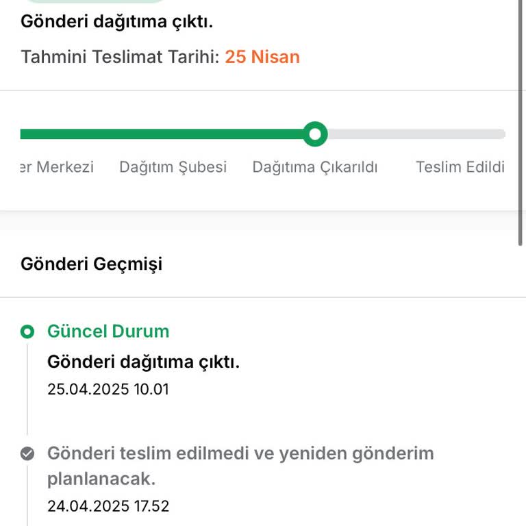 Kargom Günlerdir Dağıtıma Çıkıyor Ama Teslim Edilmiyor