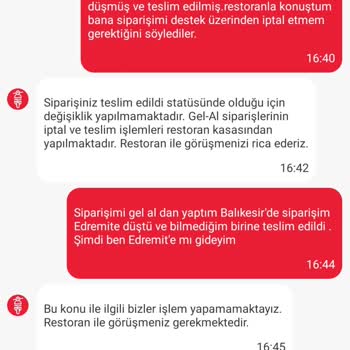 Siparişim Yanlış Şubeye Teslim Edildi Çözüm Bulamıyorum
