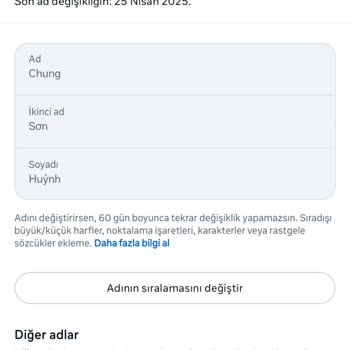 Facebook Hesap İsmim Sebepsizce Değişti, Çözüm Bulamıyorum!