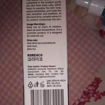 Koreaco Ürün Orijinallik Şüphesi