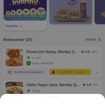 Getir Yemek'te Yeni Kullanıcı İndirimi Kullanılamıyor