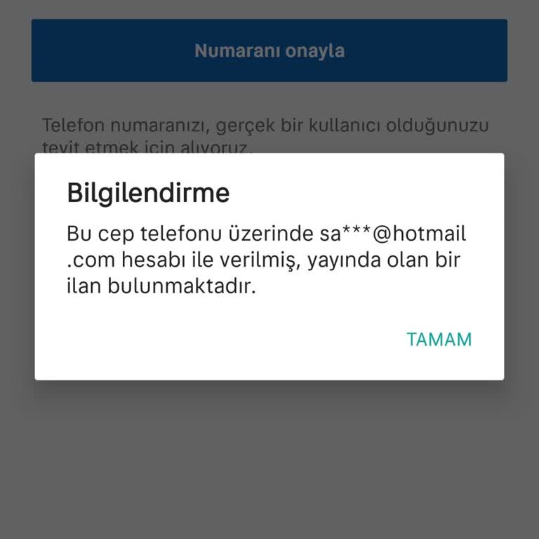 İlan Verme Sürecinde Cep Telefonu Onayı Ve Yayında Olmayan İlan Sorunu