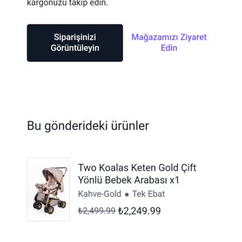 Kargo Bilgisi Ve Müşteri Hizmetleri Eksikliği