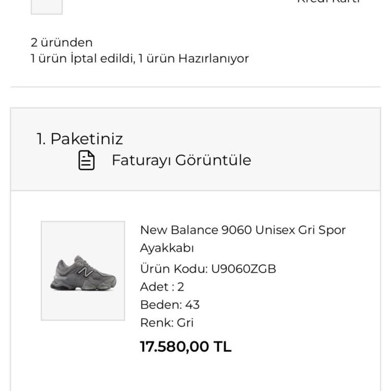 Sipariş İptali Ve Para İadesi Talebim Sonuçsuz Kaldı