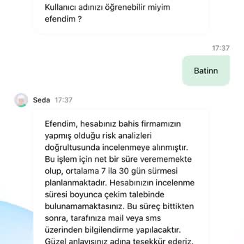 Betist Hesabım Çekim Sonrası Askıya Alındı, Giriş Engellendi