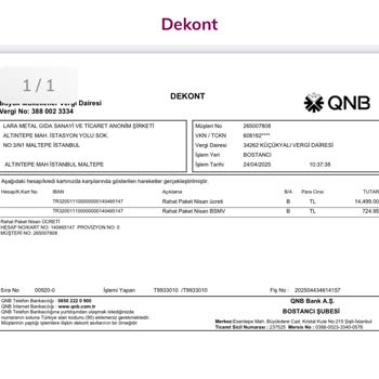 Haberim Olmadan Hesabımdan Rahat Paket Ücreti Kesildi