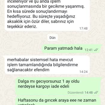 İade Sürecinde Gecikme Ve Oyalama Sorunu