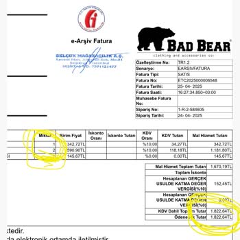 Eksik Gönderilen Ürün Ve Müşteri Hizmetlerine Ulaşılamıyor