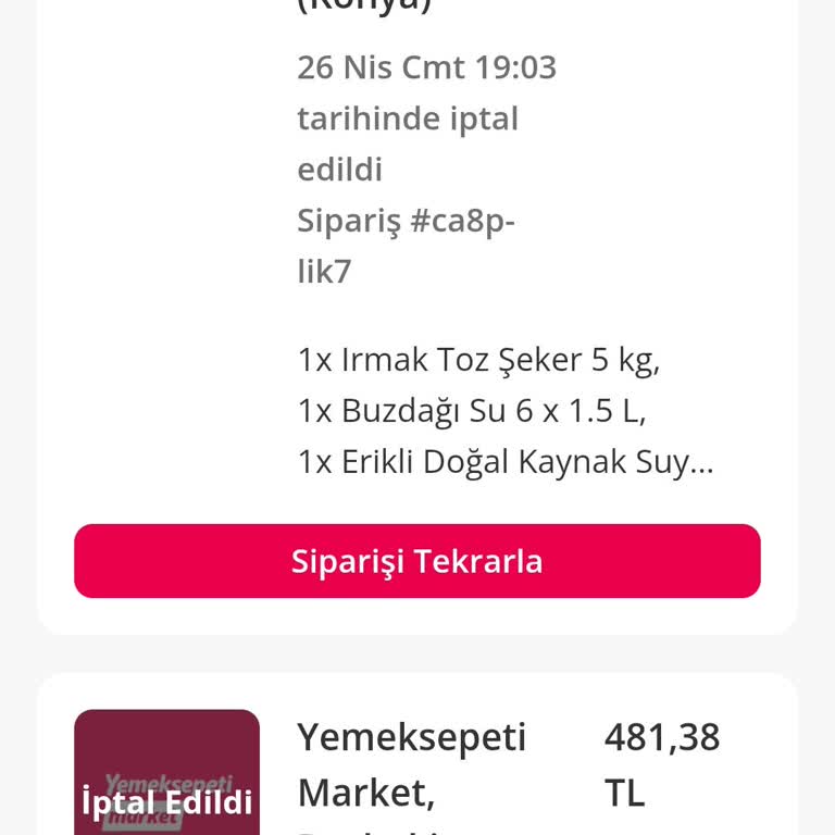 Siparişim Sebepsizce İki Kez İptal Edildi, Açıklama Bekliyorum!