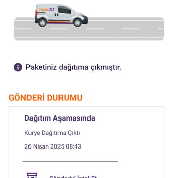 Hepsijet'in Teslimat Sürecinde Yanıltıcı Bilgilendirme Ve Gecikme