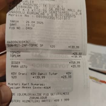 Kırık Oyuncak Sonrası Para İadesi Yerine Çek Dayatılması