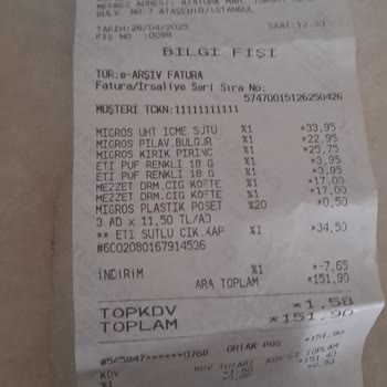 Migros'tan Aldığım Pirinç Kurtlu Çıktı, Müşteri Hizmetleri Dönüş Yapmadı