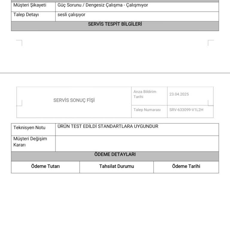 Süpürge Motoru Değişiminden Sonra Tekrar Yüksek Ses Sorunu Yaşadım