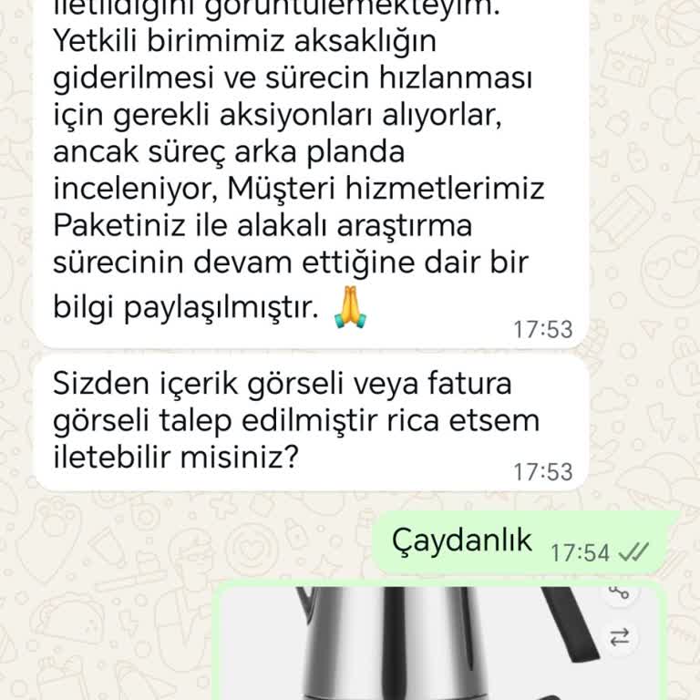 Kayıp Ürün Ve Çözülmeyen Teslimat Sorunu
