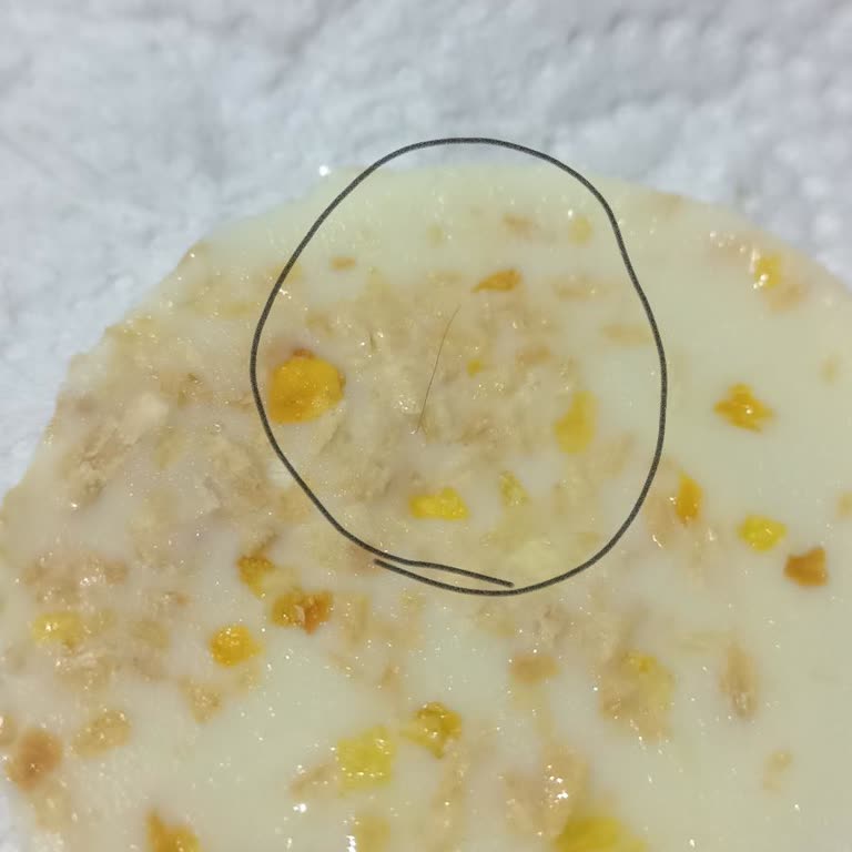 Algida Cornet Dondurmada Beyaz Çikolatada Kıl Çıkması