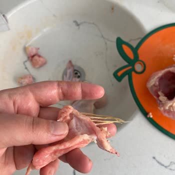 BİMden Aldığım Tavukta Yoğun Tüyler Vardı Temizlik Yapılmamış