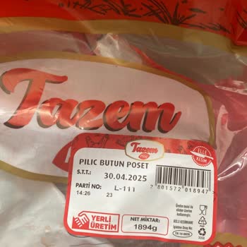 BİMden Aldığım Tavukta Yoğun Tüyler Vardı Temizlik Yapılmamış