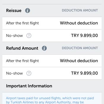 THY Primefly Bilet Değişiminde Belirsizlik Ve İade Sorunu