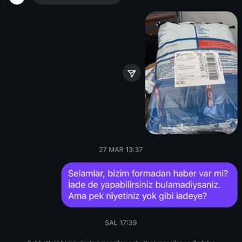 Satın Aldığım Koleksiyonluk Forma Kullanılmış Ve Eksik Geldi, Satıcı İade Taleplerime Dönmüyor!