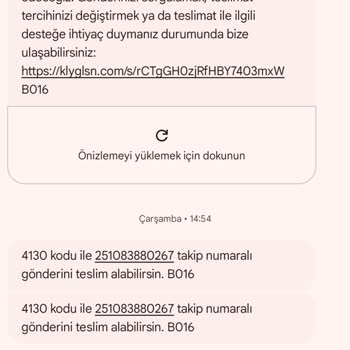 Kuryenin Teslimat Yapmaması Ve Olumsuz Üslup Nedeniyle Ürünlerime Ulaşamıyorum