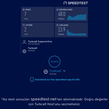 Taahhüt Edilen Hızın Çok Altında İnternet Ve Ücretli Destek Sorunu