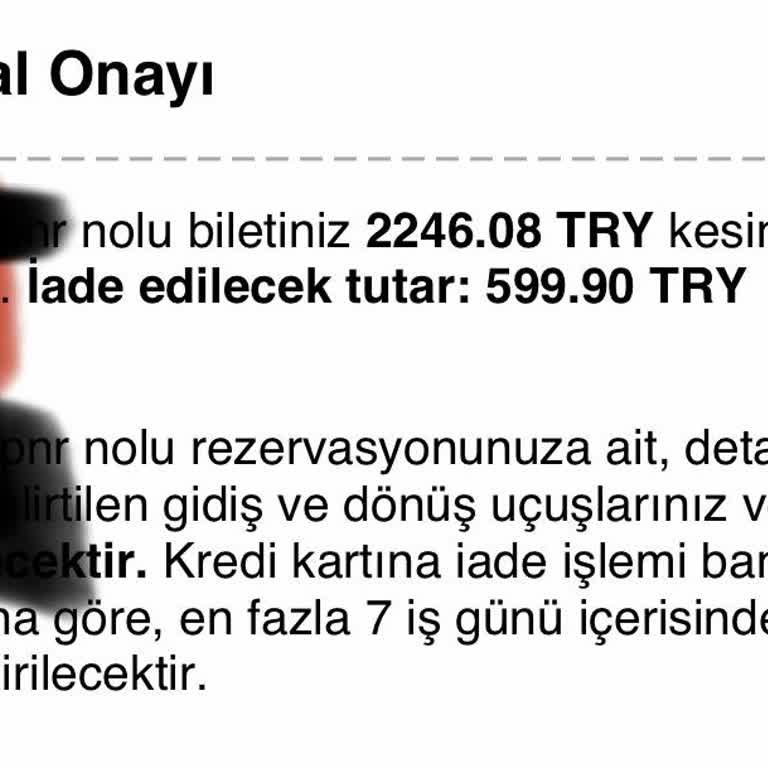Ucuza Bilet Yanlış Bilet Ve Yüksek İptal Ücreti Mağduriyeti