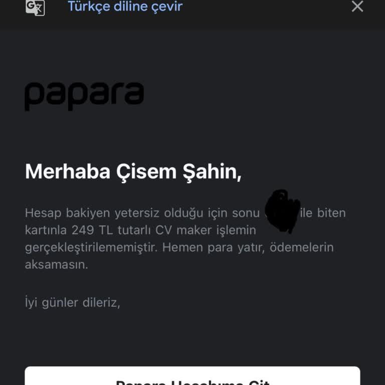 CV Maker'ın İzinsiz Üyelik Ücreti Çekmesi Ve Bilgi Güvenliği Sorunu