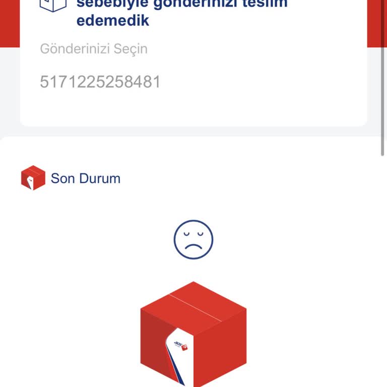 Teslim Edilmeyen Kargo Ve İletişimsizlik