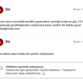 Sipariş Teslim Edilmedi, Para İadesi Yapılmadı Ve Müşteri Hizmeti Yetersiz