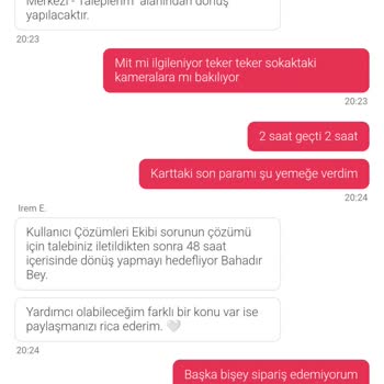 Sipariş Teslim Edilmedi, Para İadesi Yapılmadı Ve Müşteri Hizmeti Yetersiz