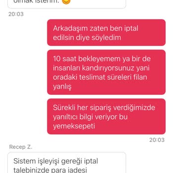 Siparişim Teslim Edilmedi, Ücret İadesi Yapılmadı