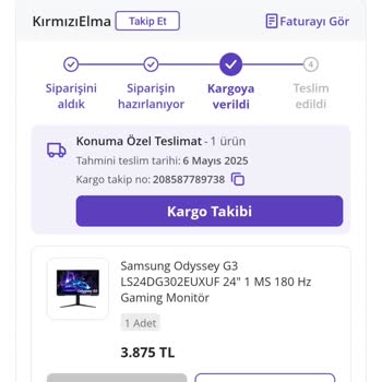 Geçersiz Kargo Takip Numarası Ve Geciken Teslimat Nedeniyle Mağduriyet