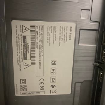 Samsung Televizyonun Garanti Sonrası Panel Arızası Ve Yüksek Tamir Ücreti