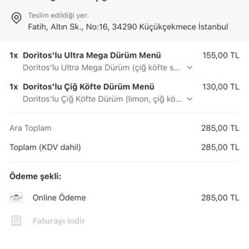Yemeksepeti Kuponu Uygulanmadı, Fazla Ücret Alındı Ve Destek Sağlanmadı