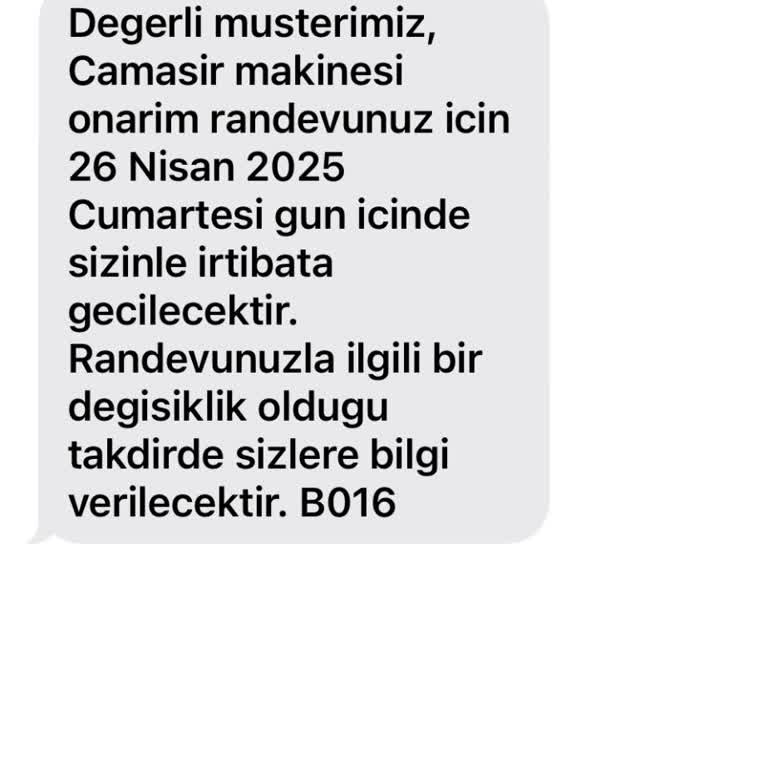 Siemens Çamaşır Makinesi Servisinde Randevu Karışıklığı Ve Müşteri Mağduriyeti