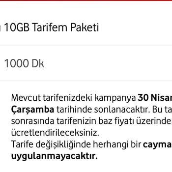 Yüksek Zamlı Tarife Ve Çekim Sorunlarına Çözüm Bekliyorum