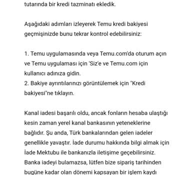 Üç Aydır Beklediğim Mont İadesi Hala Yapılmadı