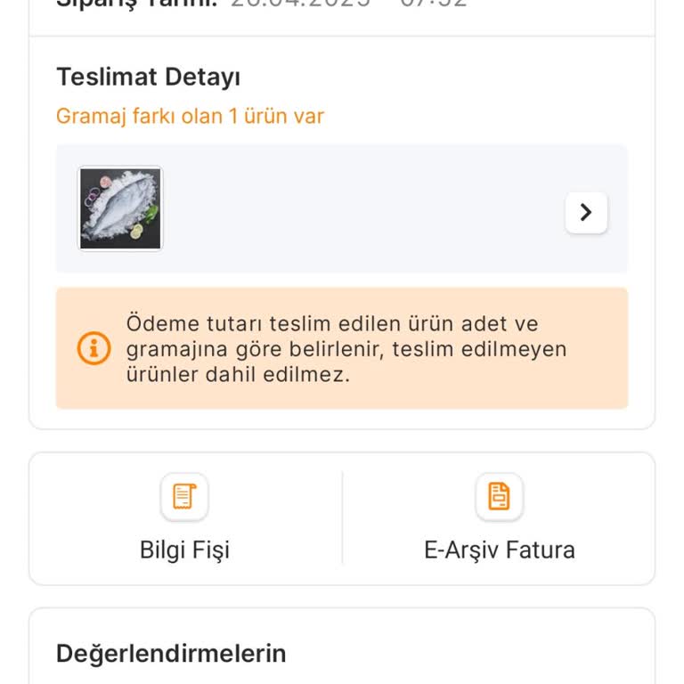 Migros Sürsürü Şubesinde Balık Siparişi Mağduriyeti