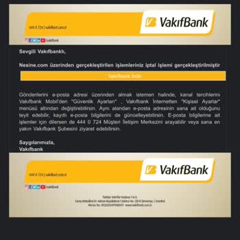 VakıfBank Mağduriyetimi Gidermiyor Güvenim Sarsıldı