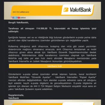 VakıfBank Mağduriyetimi Gidermiyor Güvenim Sarsıldı